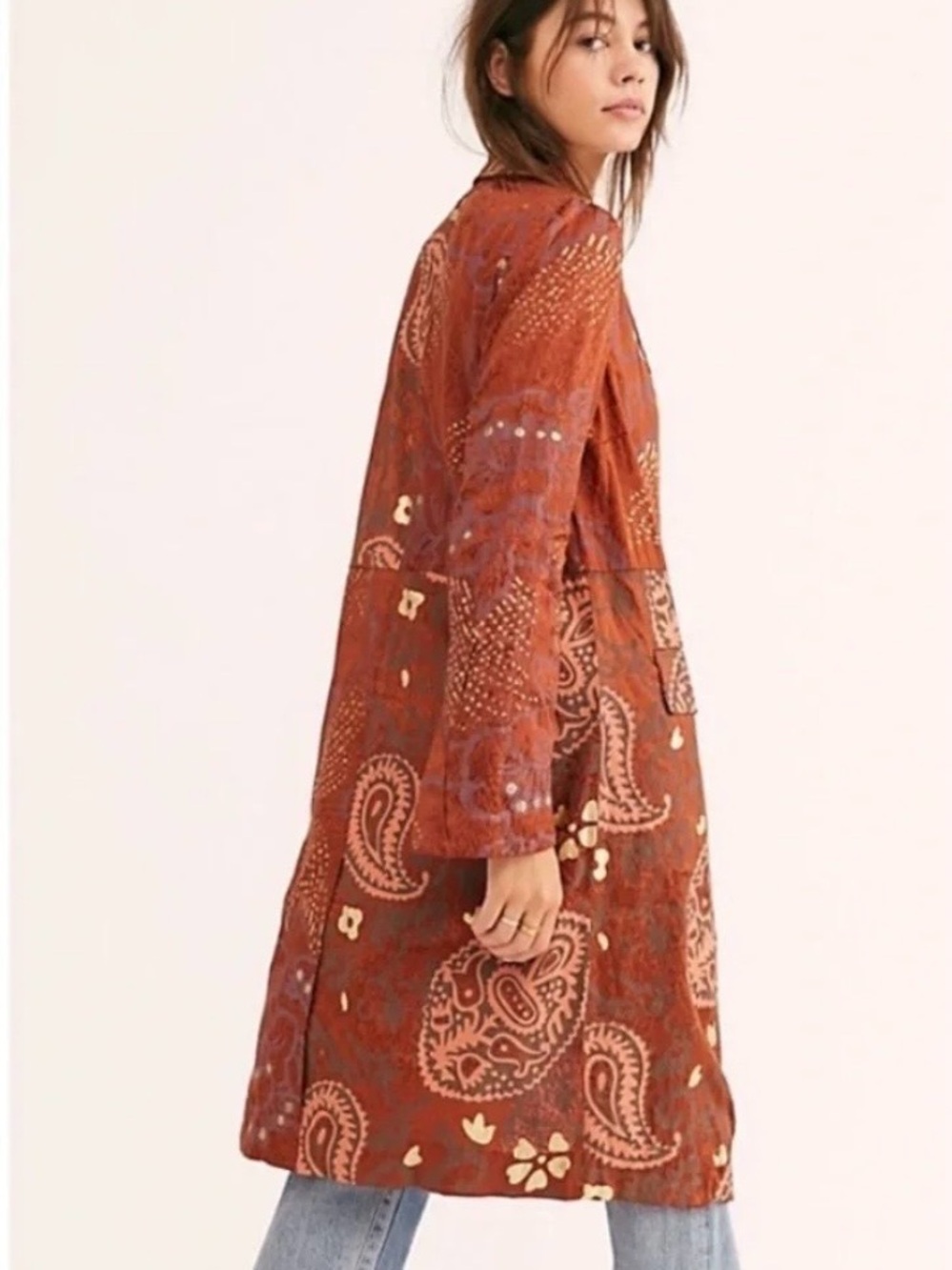 Free People Eye of the wild duster coat size Small
